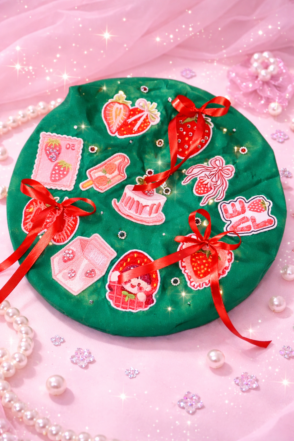 Custom Designed Satin Bonnets for Adults & Kids